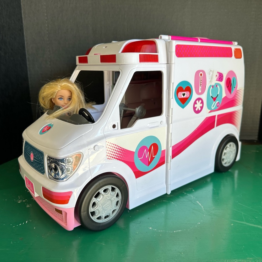 Barbie Ambulance with Doll
